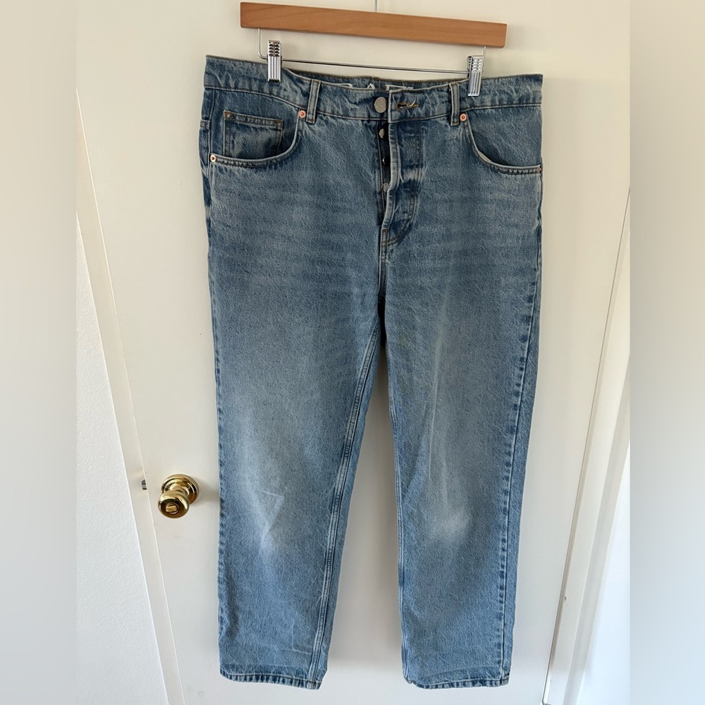 Raey 31" Dad organic-cotton boyfriend jeans - Picture 7 of 10